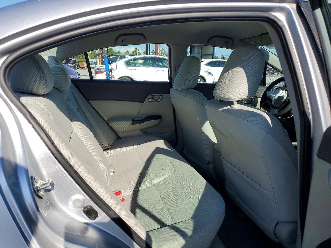 2012 Honda Civic Lx Silver vin: 19XFB2F55CE006598