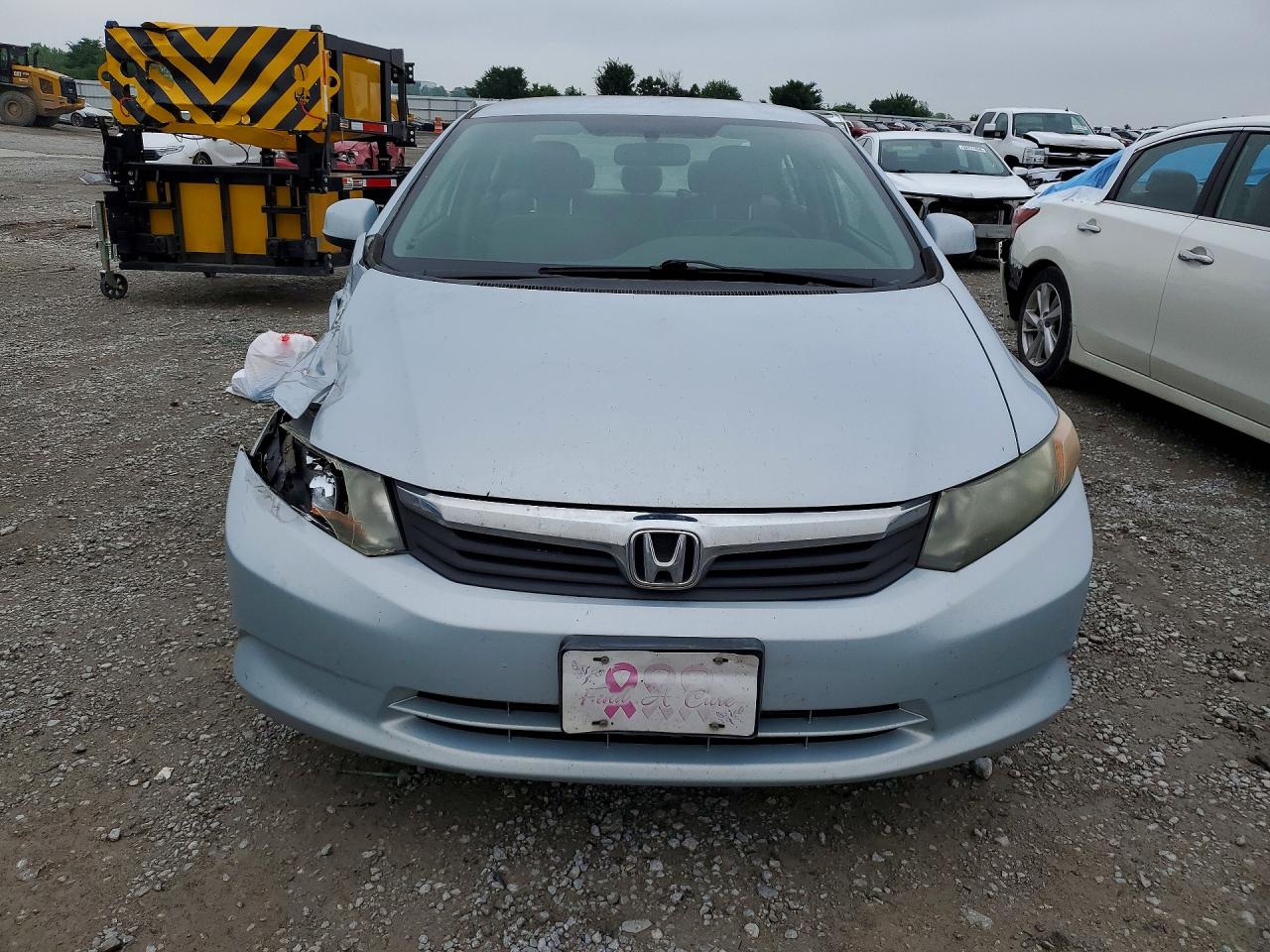 2012 Honda Civic Lx Синий vin: 19XFB2F55CE007427