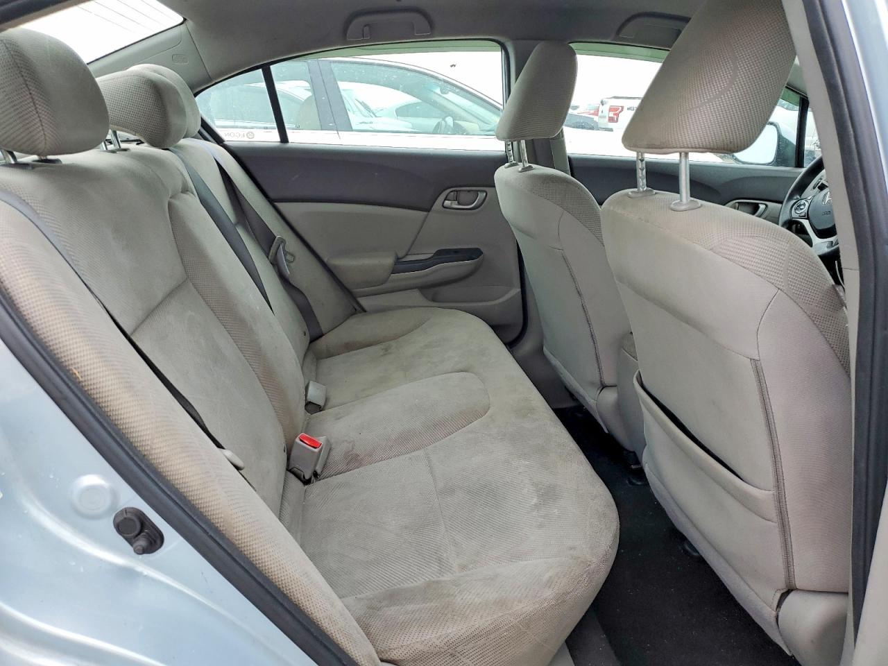 2012 Honda Civic Lx Синий vin: 19XFB2F55CE007427