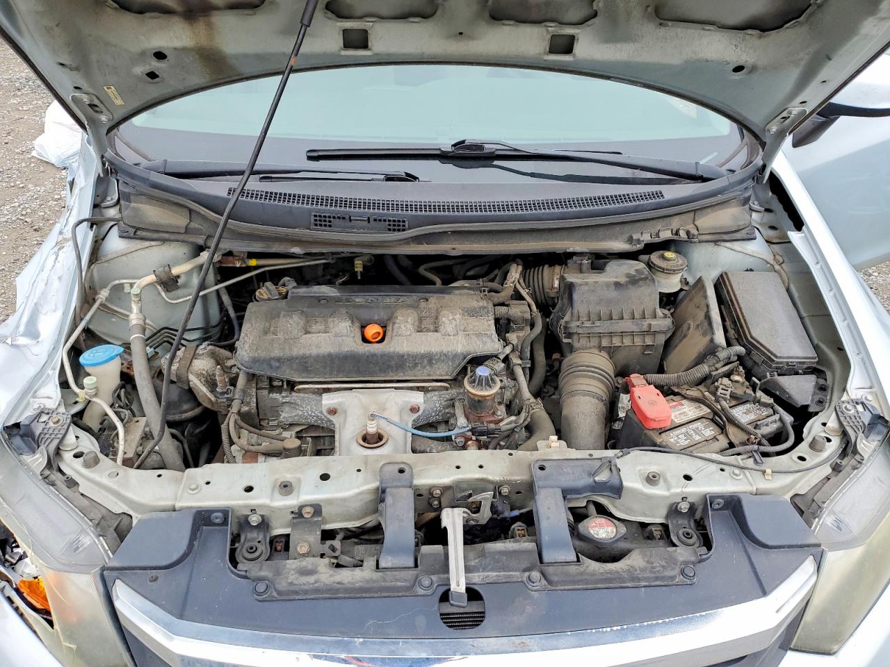2012 Honda Civic Lx Синий vin: 19XFB2F55CE007427