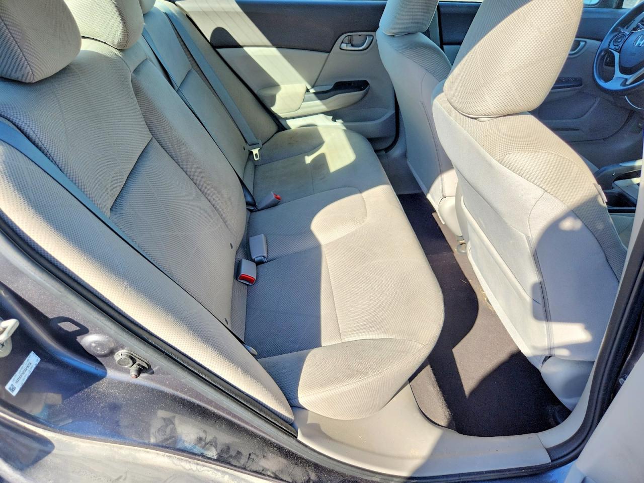2012 Honda Civic Lx Gray vin: 19XFB2F55CE018234