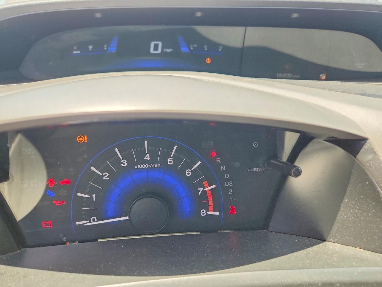 2012 Honda Civic Lx Gray vin: 19XFB2F55CE044042