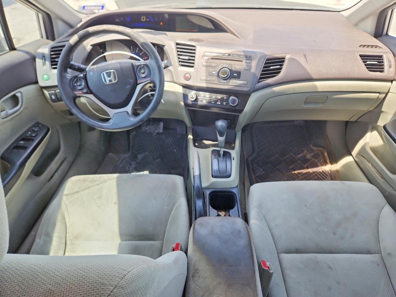 2012 Honda Civic Lx Silver vin: 19XFB2F55CE058202