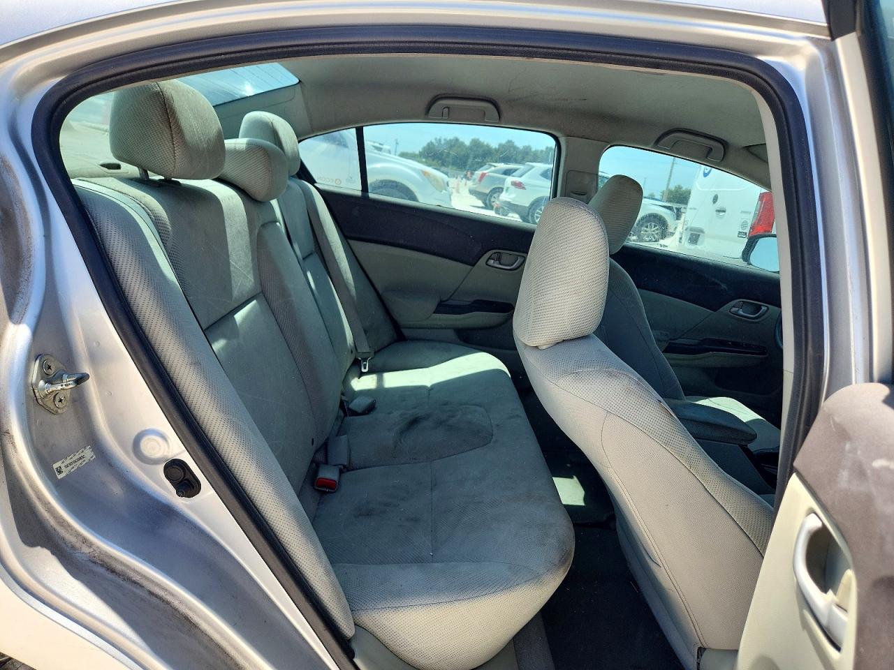 2012 Honda Civic Lx Silver vin: 19XFB2F55CE058202