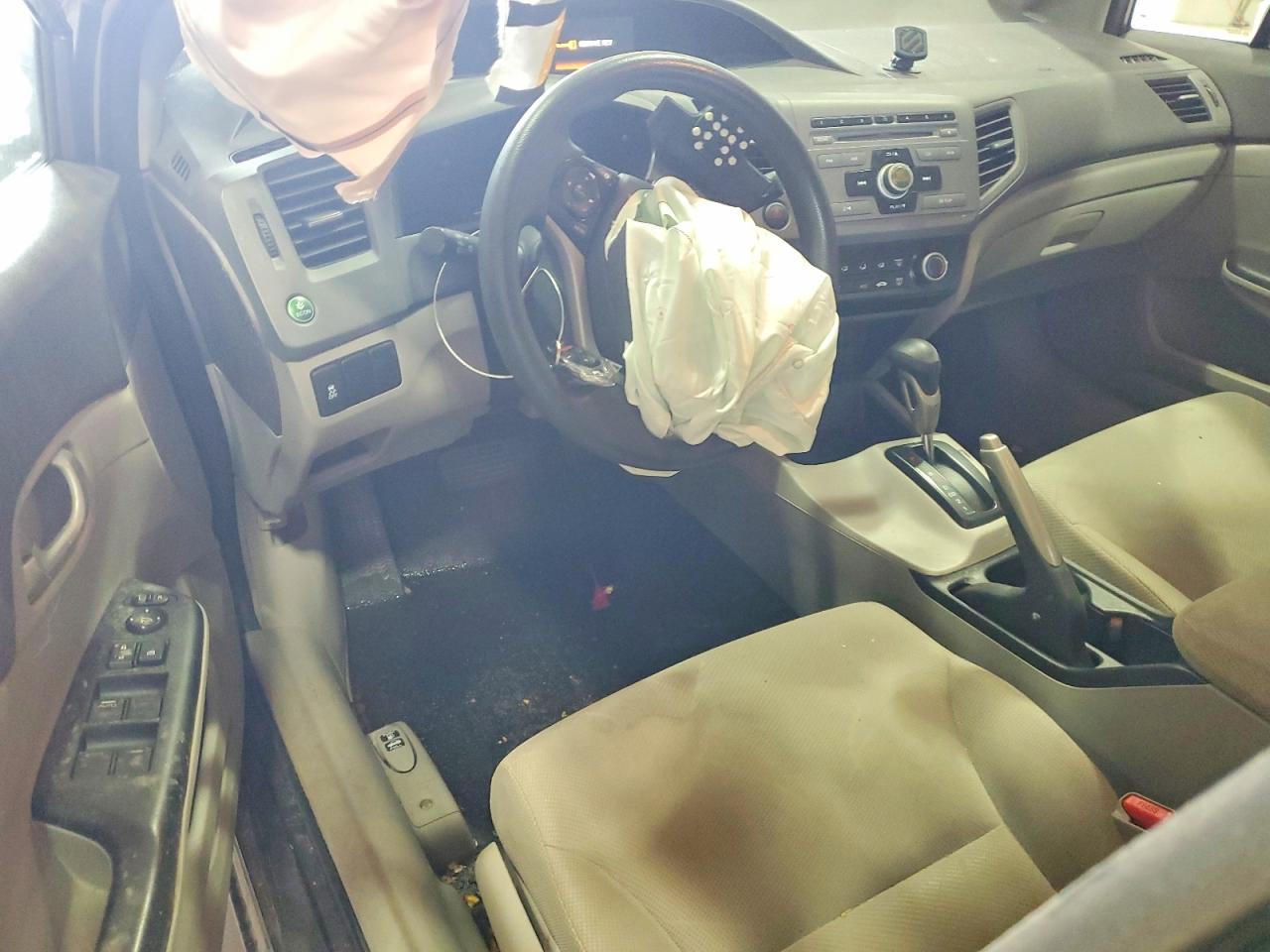 2012 Honda Civic Lx Серый vin: 19XFB2F55CE069040