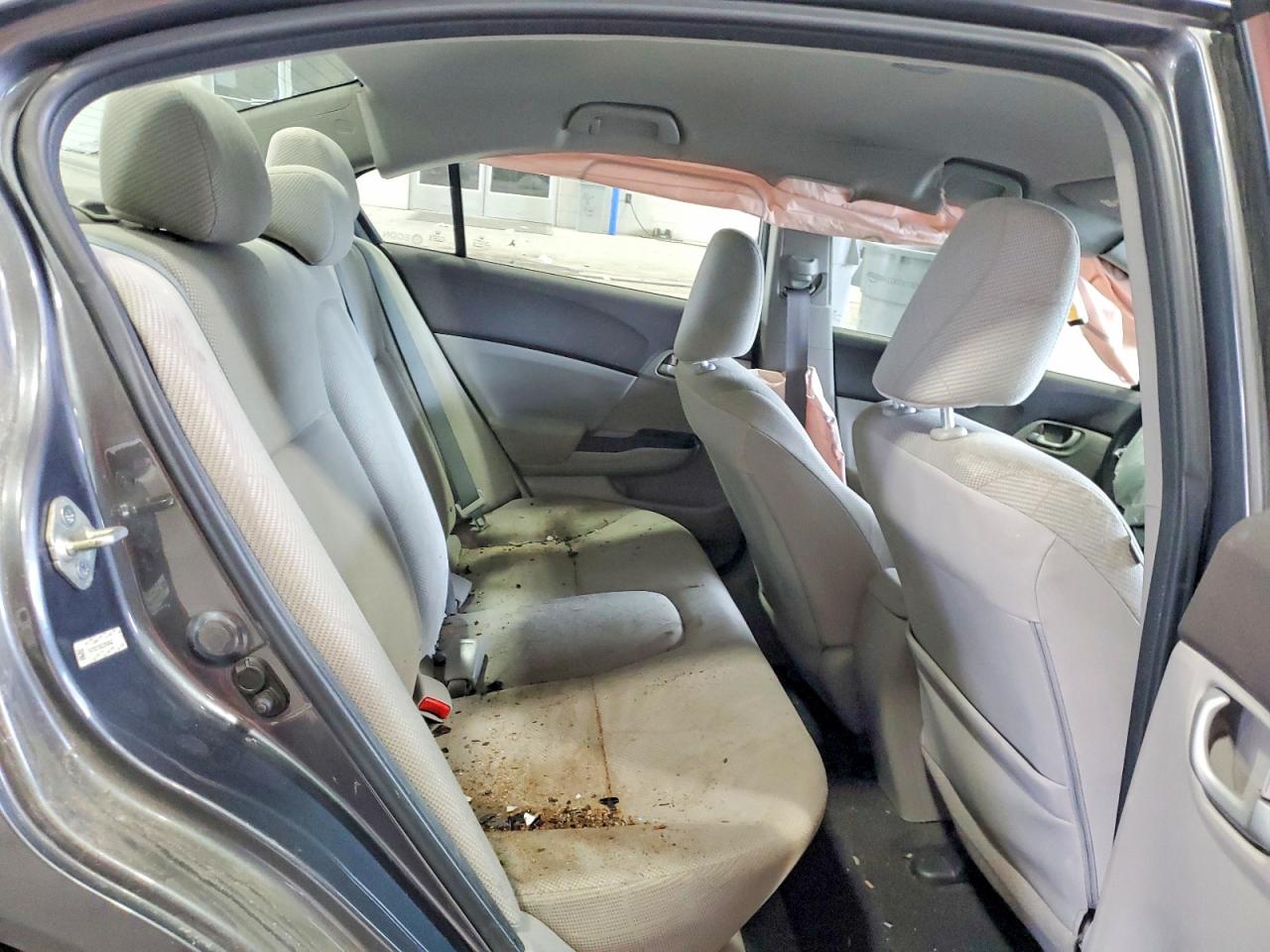 2012 Honda Civic Lx Серый vin: 19XFB2F55CE069040