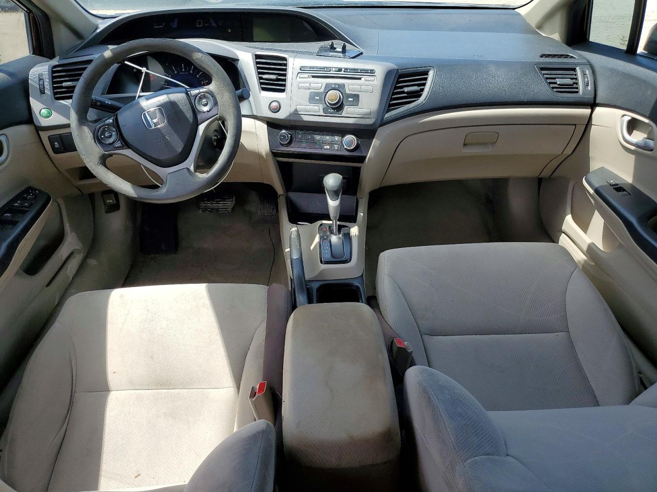 2012 Honda Civic Lx Red vin: 19XFB2F55CE085724
