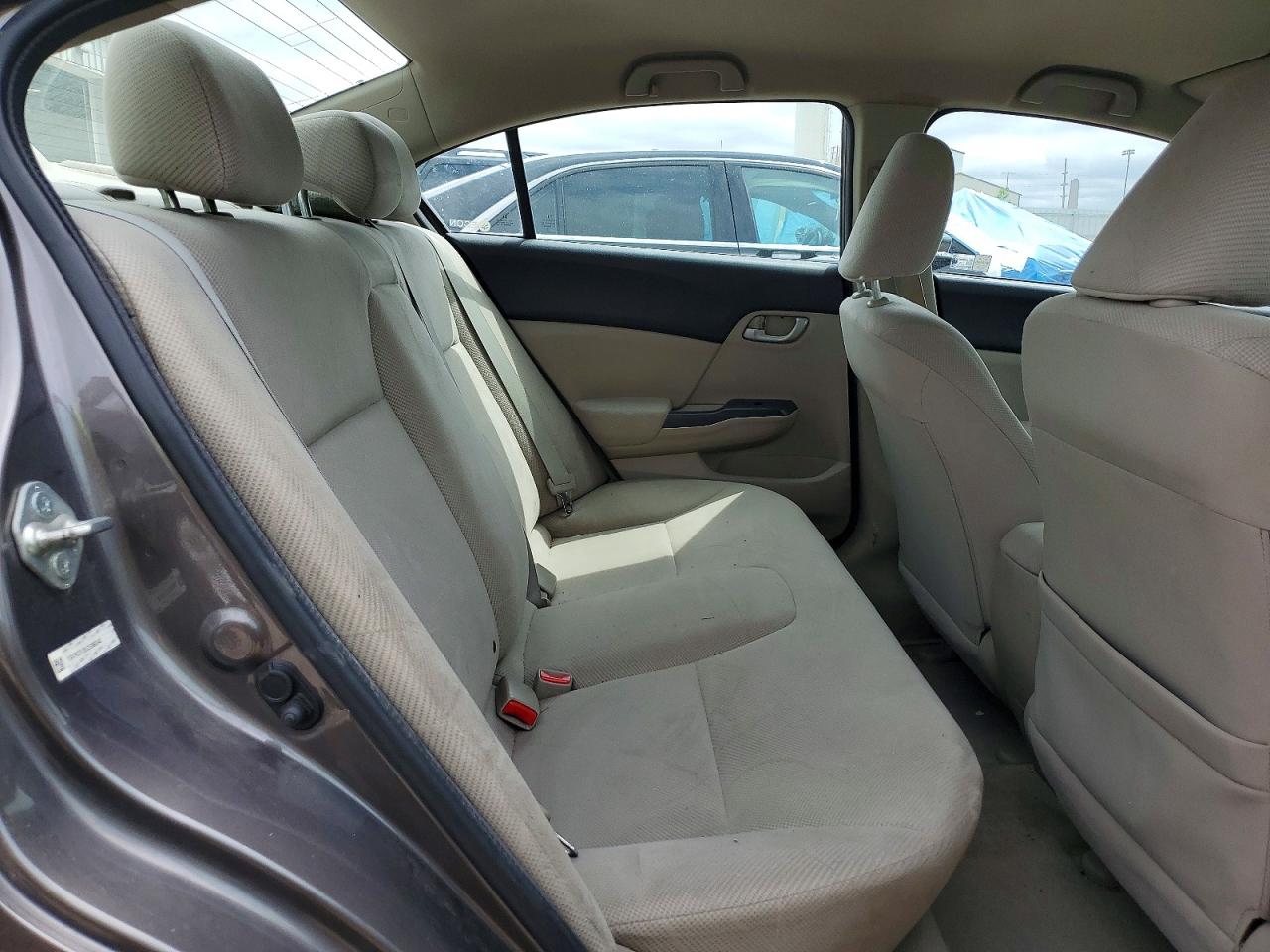 2012 Honda Civic Lx Серый vin: 19XFB2F55CE098540