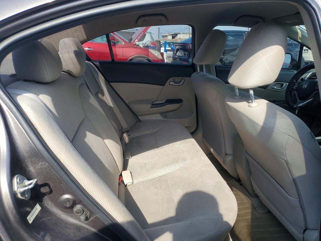 2012 Honda Civic Lx Gray vin: 19XFB2F55CE301023