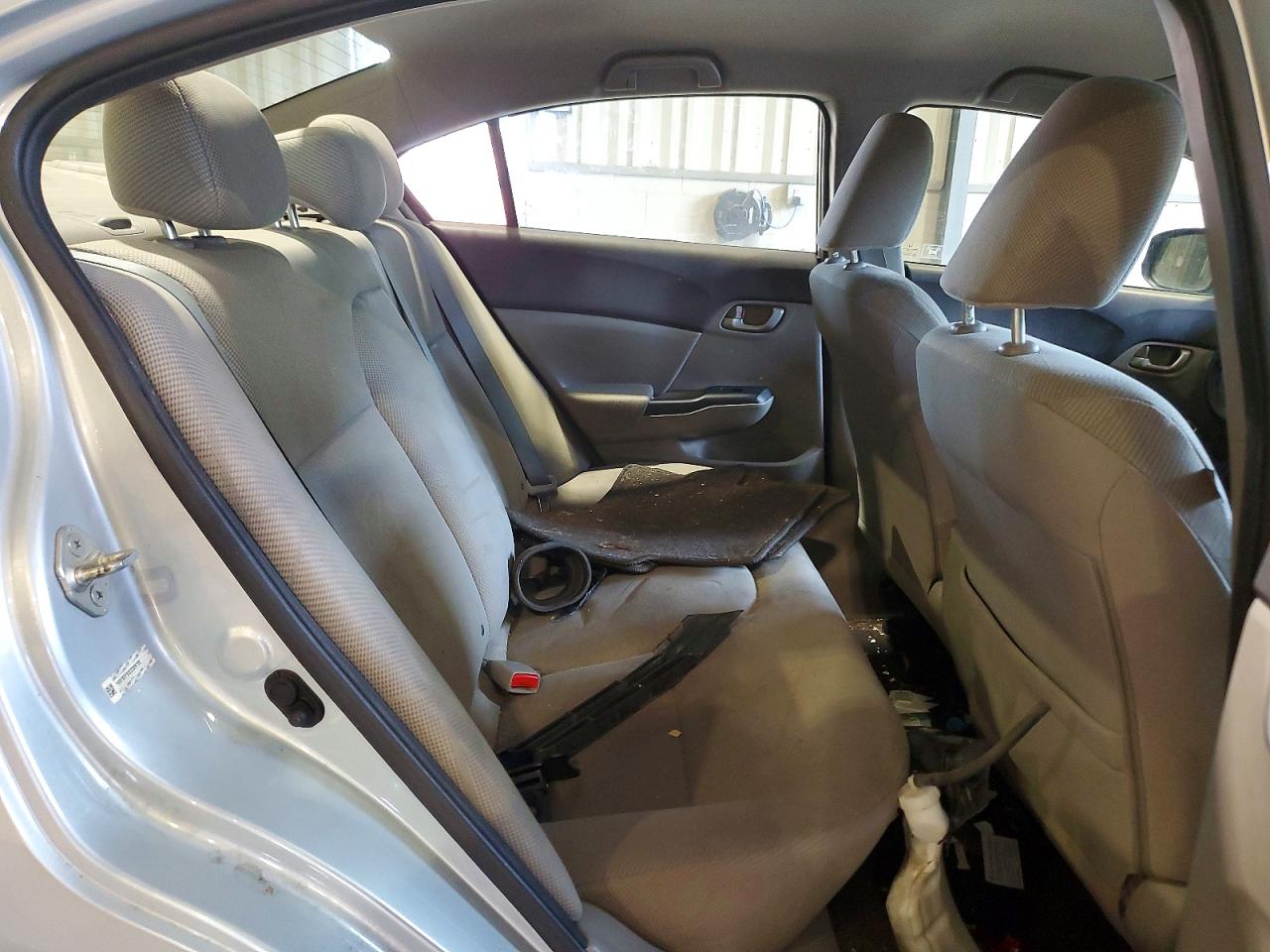 2012 Honda Civic Lx Silver vin: 19XFB2F55CE309705