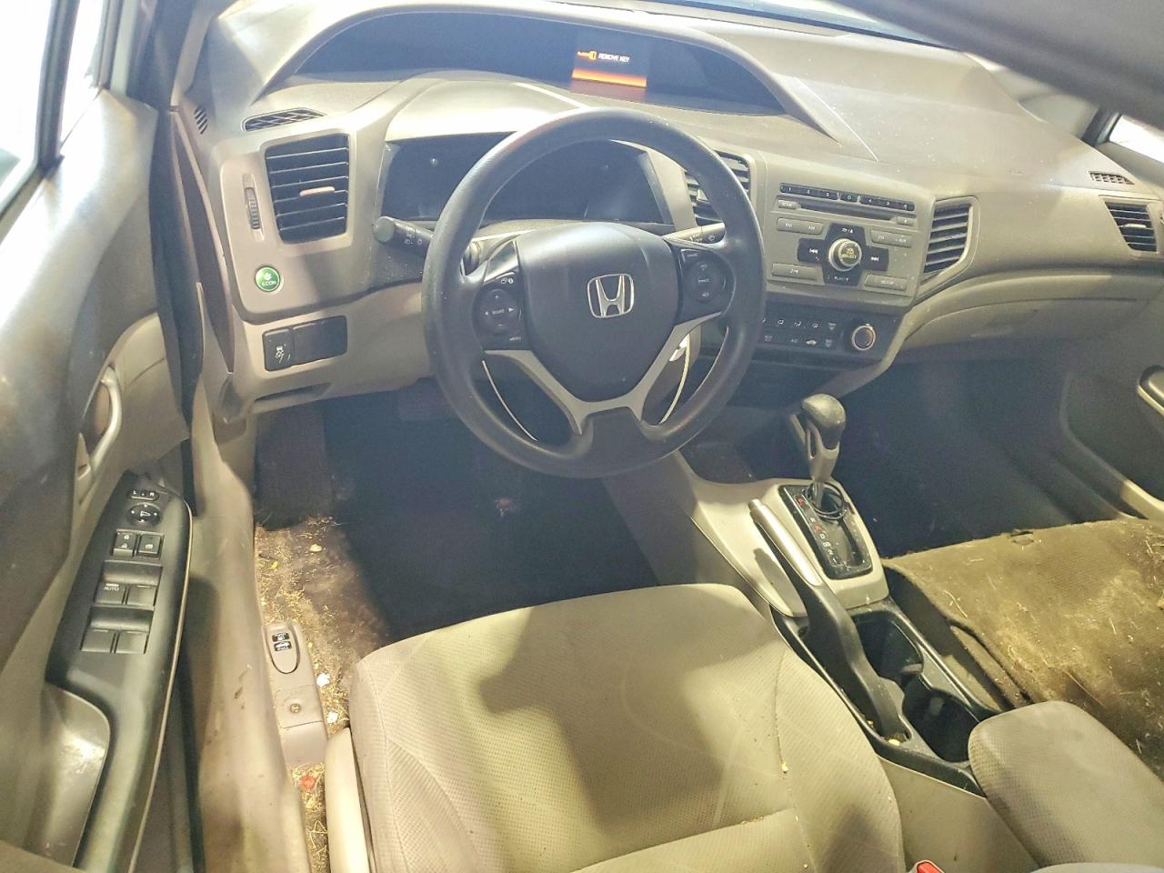 2012 Honda Civic Lx Silver vin: 19XFB2F55CE309705