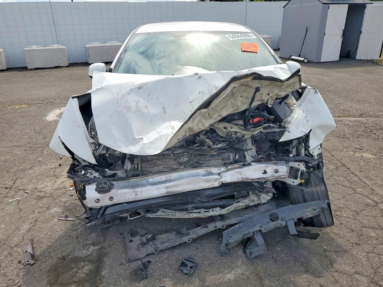 2012 Honda Civic Lx Белый vin: 19XFB2F55CE312944