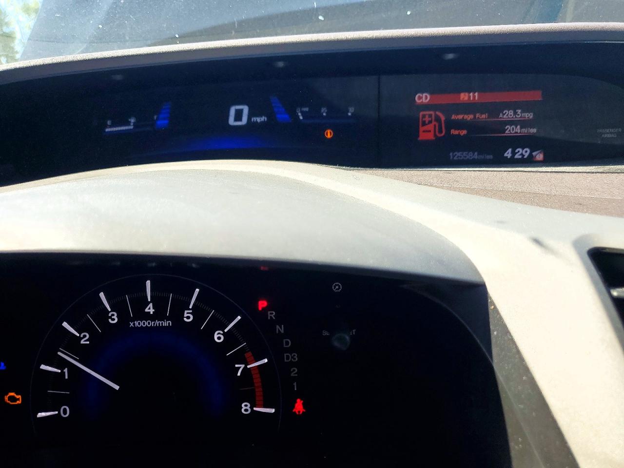 2012 Honda Civic Lx Black vin: 19XFB2F55CE318422