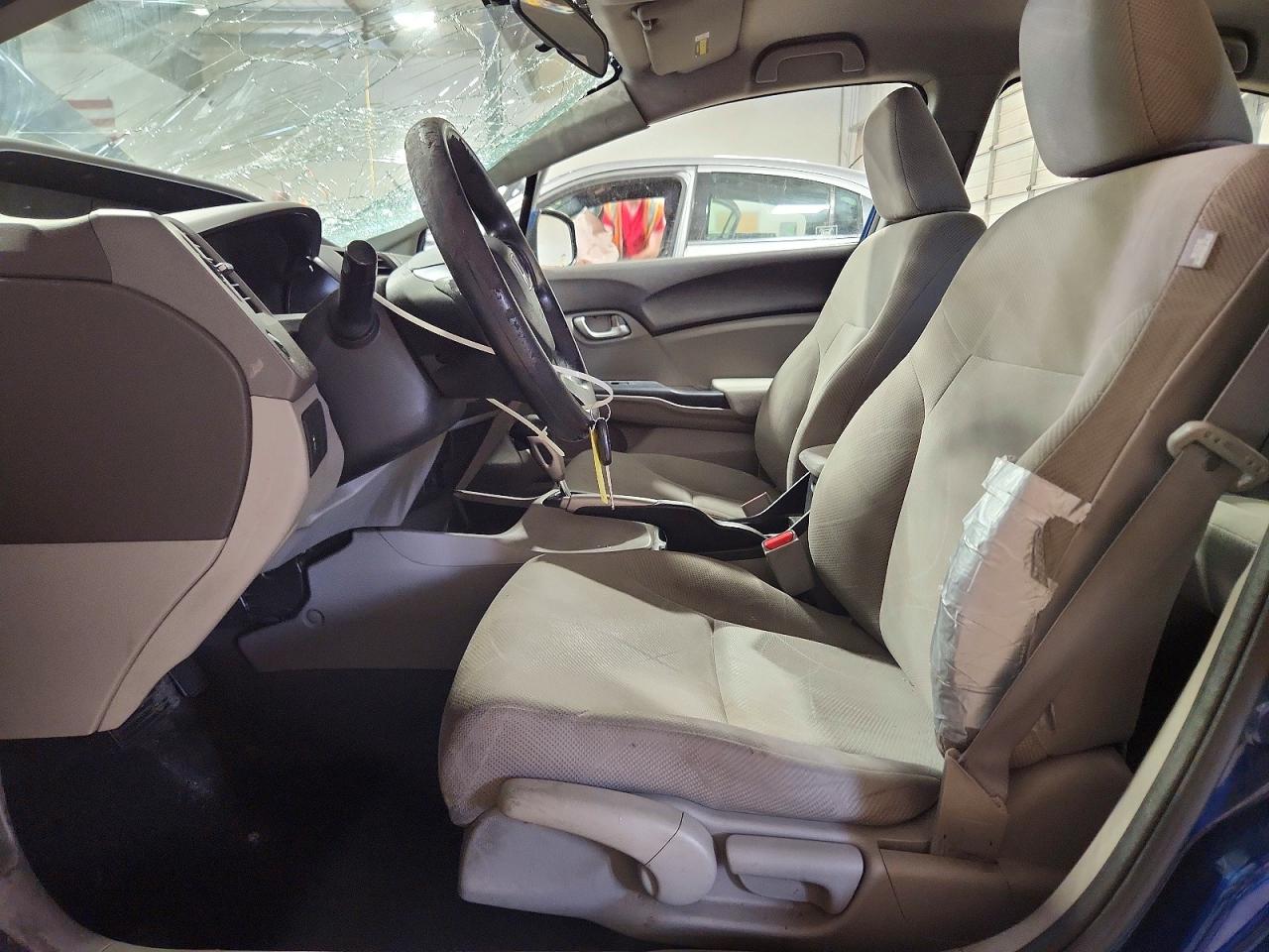 2012 Honda Civic Lx Синий vin: 19XFB2F55CE325256