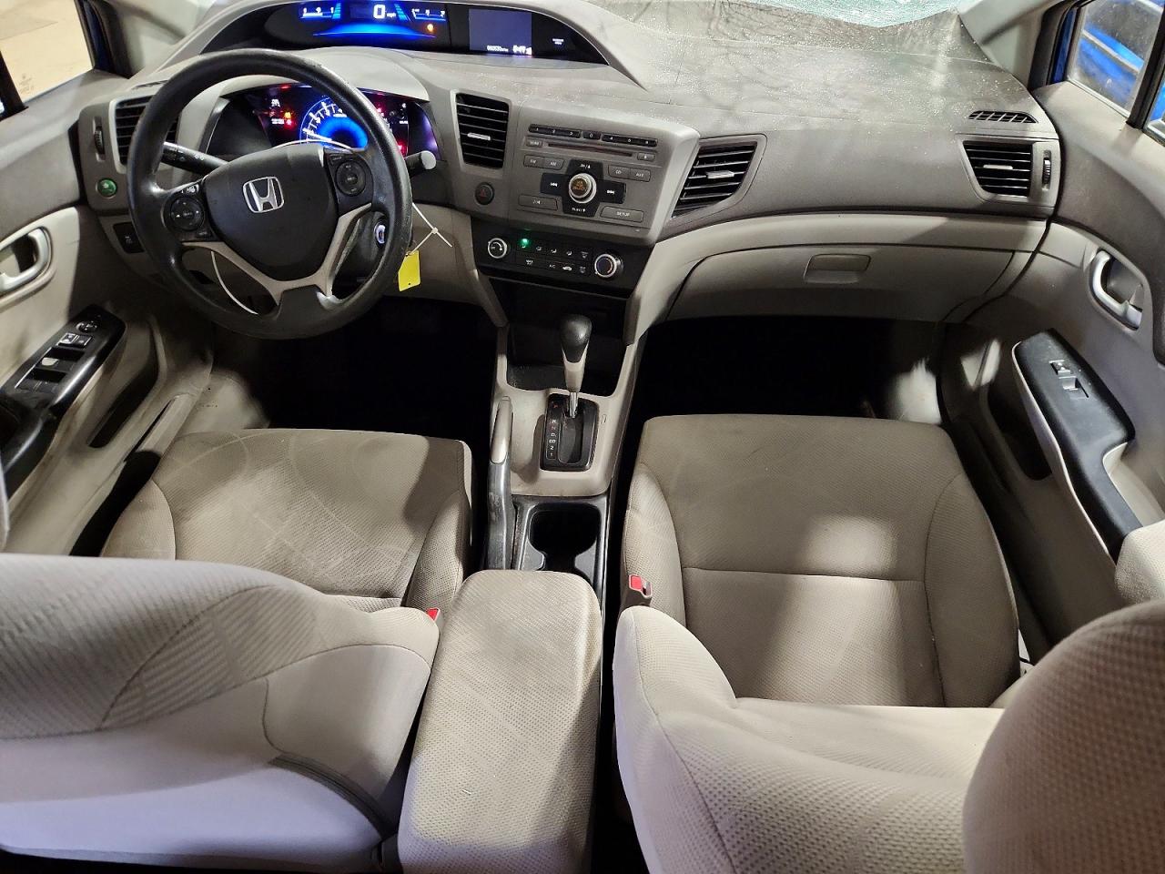2012 Honda Civic Lx Синий vin: 19XFB2F55CE325256