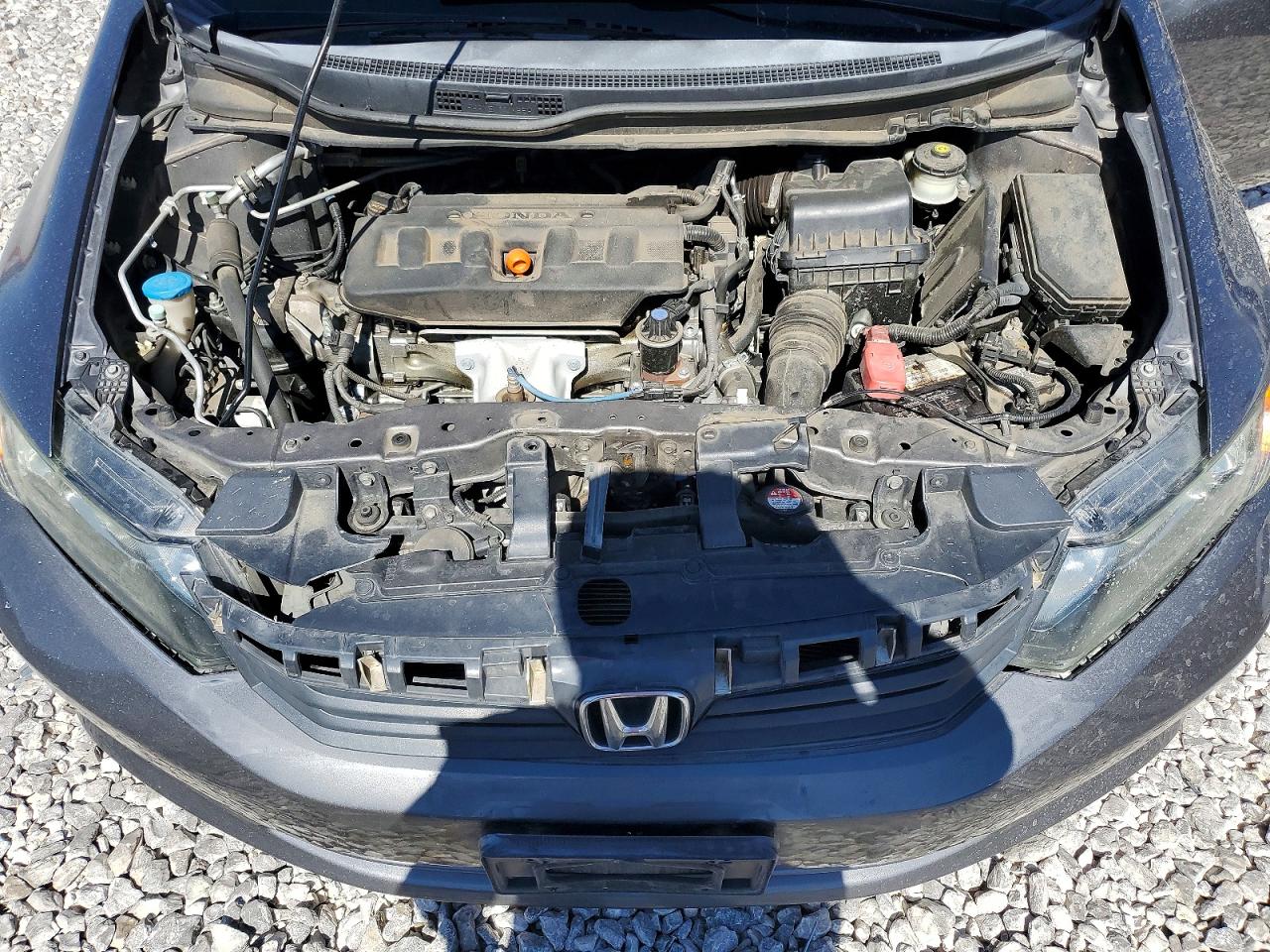 2012 Honda Civic Lx Серый vin: 19XFB2F55CE325421