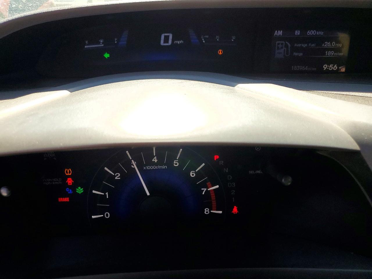 2012 Honda Civic Lx Серый vin: 19XFB2F55CE325421