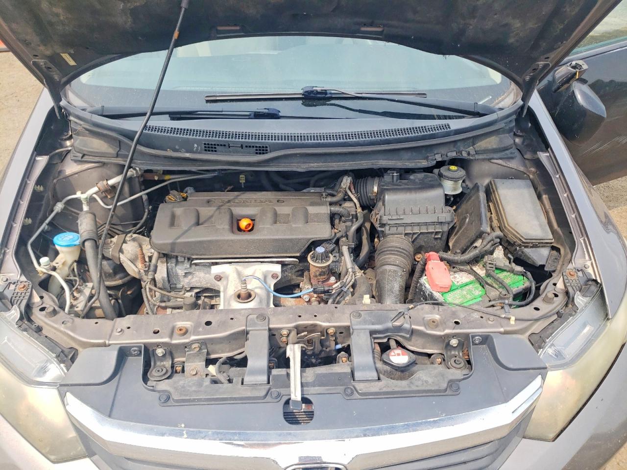 2012 Honda Civic Lx Коричневый vin: 19XFB2F55CE334202