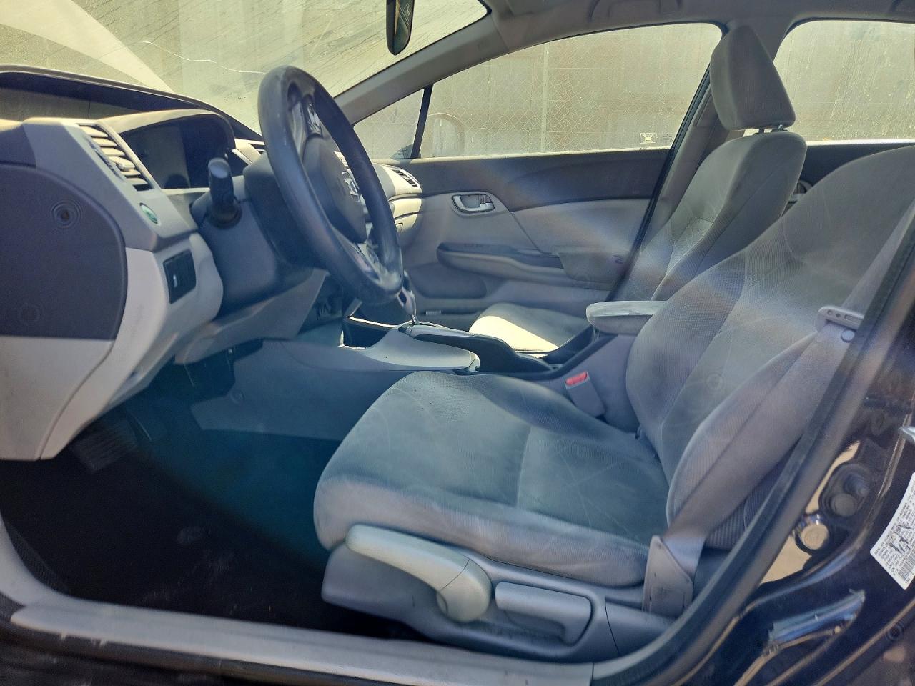 2012 Honda Civic Lx Black vin: 19XFB2F55CE366941