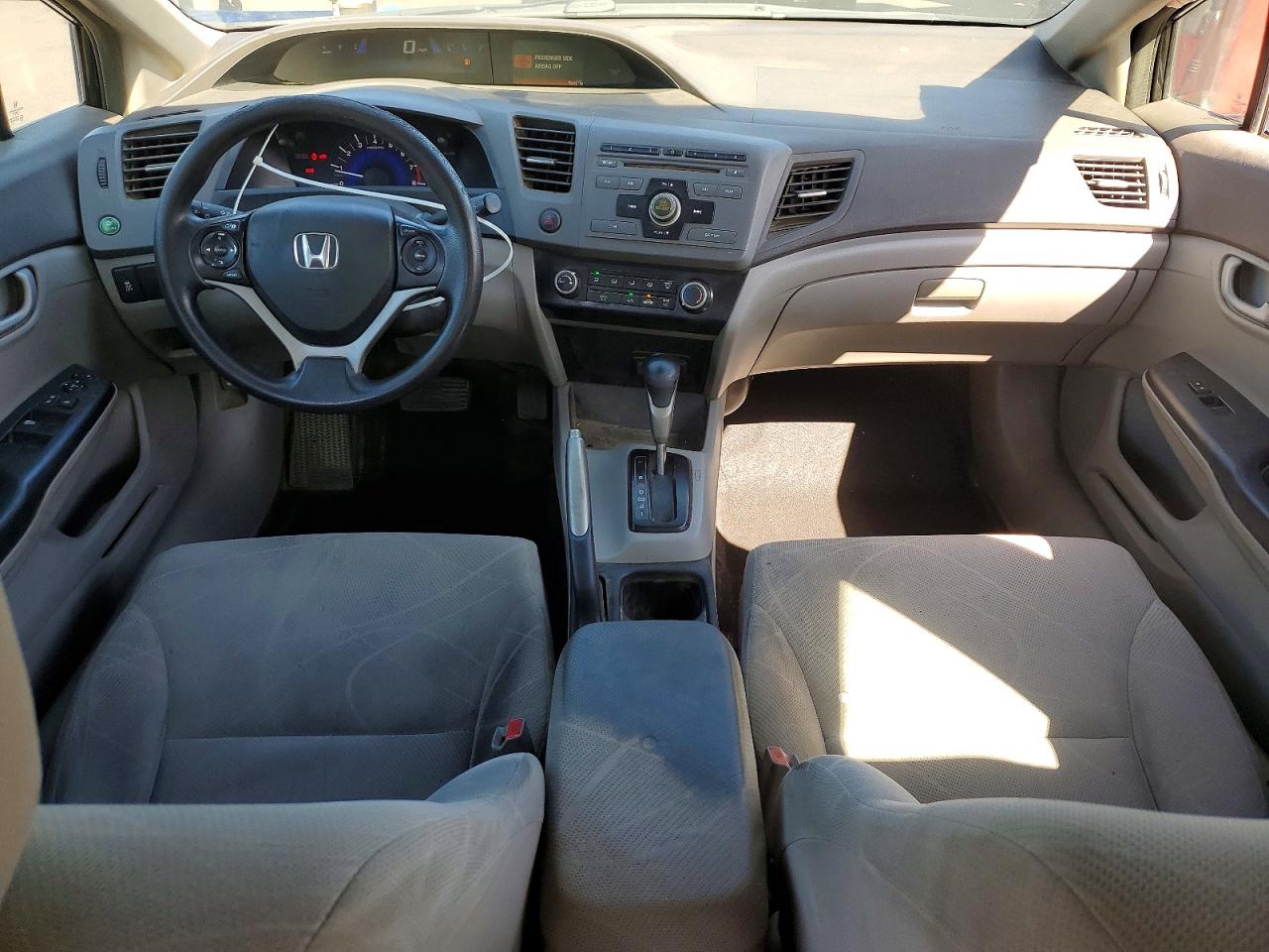 2012 Honda Civic Lx Black vin: 19XFB2F55CE378295