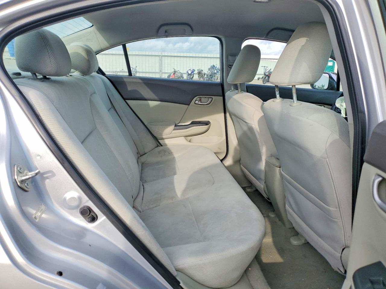 2012 Honda Civic Lx Gray vin: 19XFB2F55CE379799