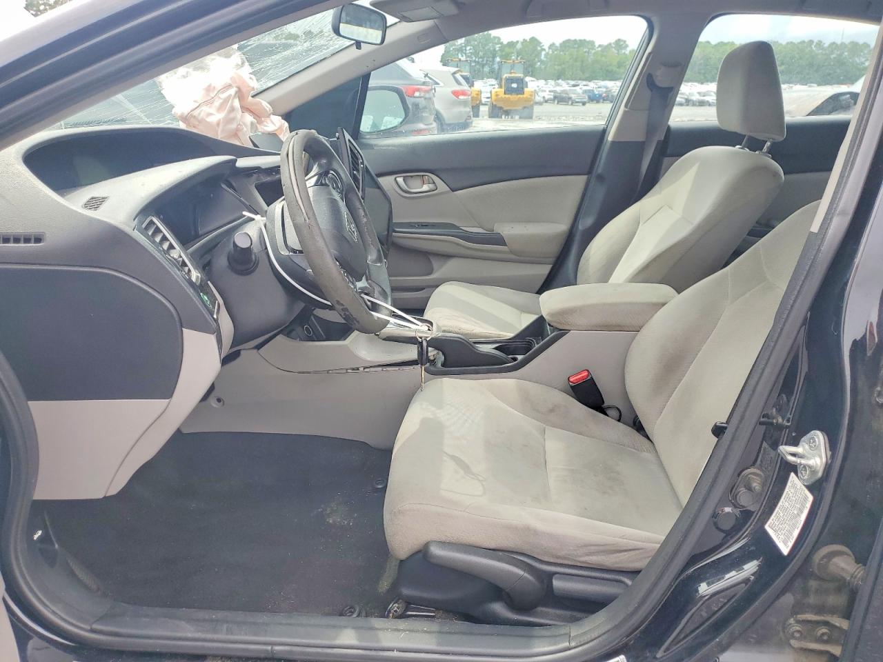 2013 Honda Civic Lx Black vin: 19XFB2F55DE034970