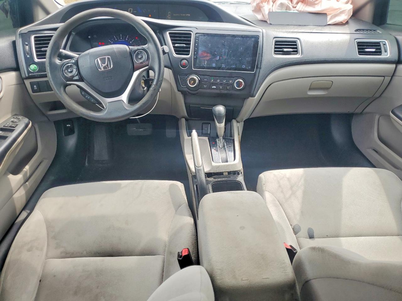 2013 Honda Civic Lx Black vin: 19XFB2F55DE034970
