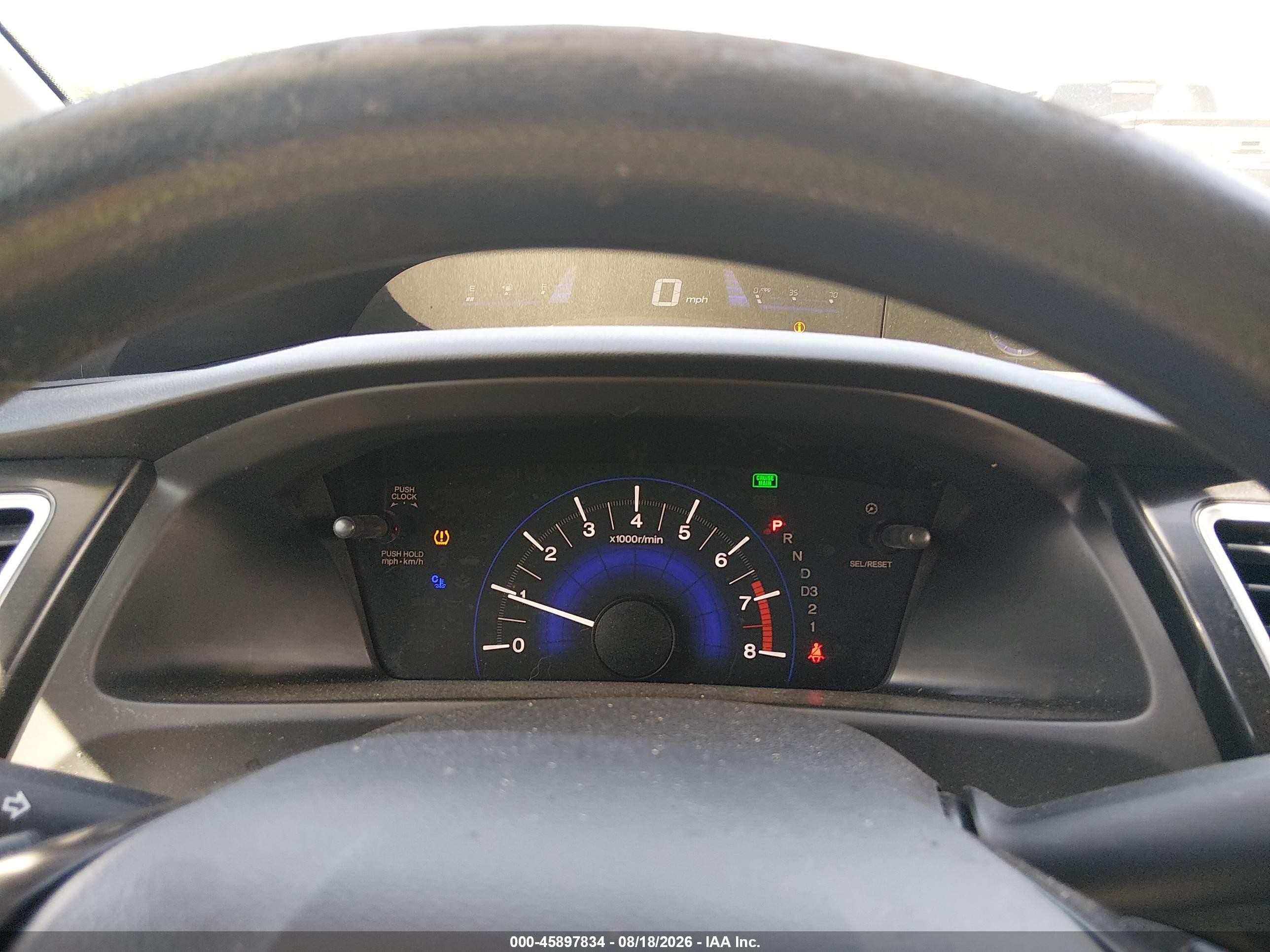2013 Honda Civic Lx Black vin: 19XFB2F55DE044463