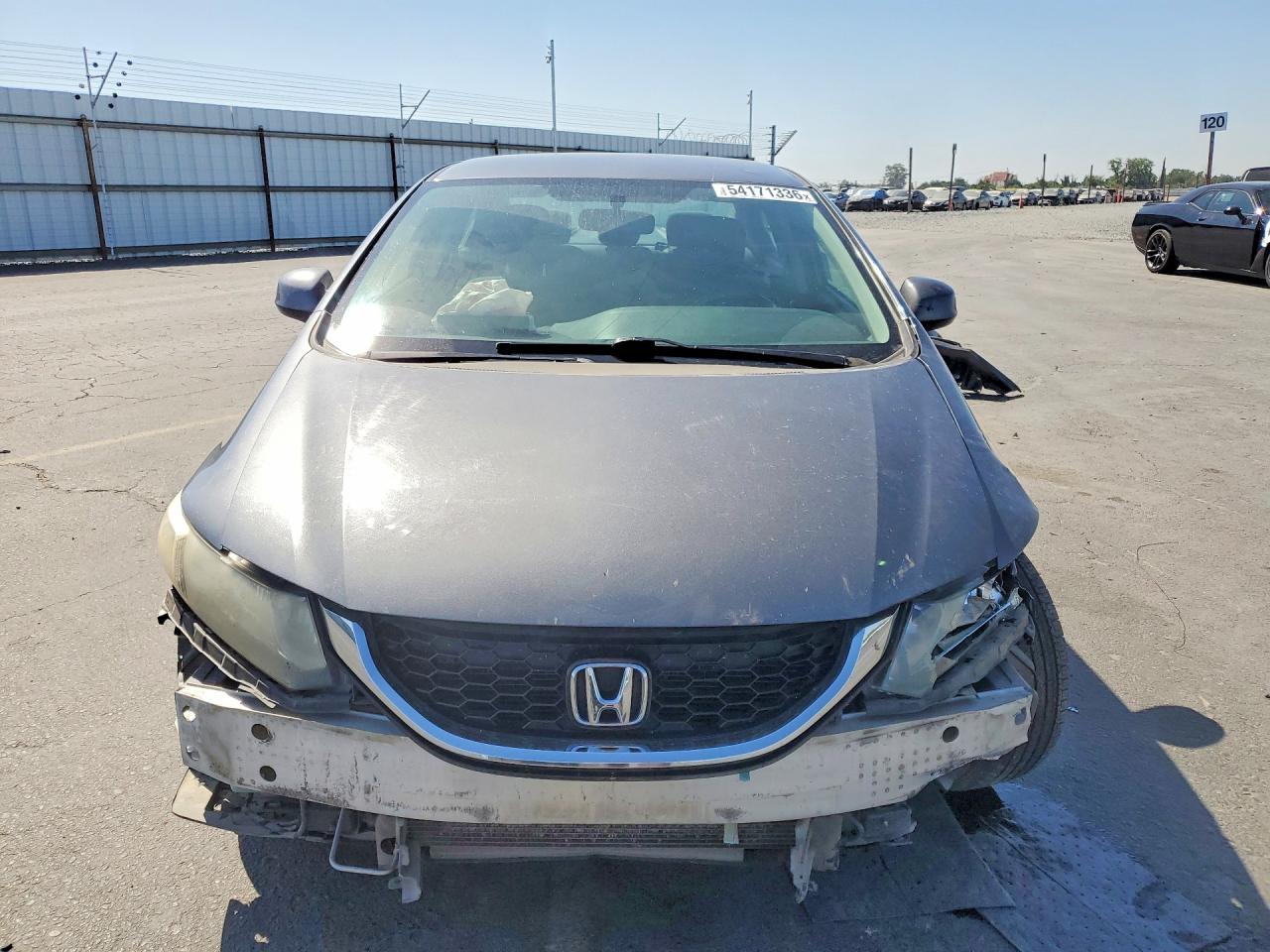 2013 Honda Civic Lx Gray vin: 19XFB2F55DE090813