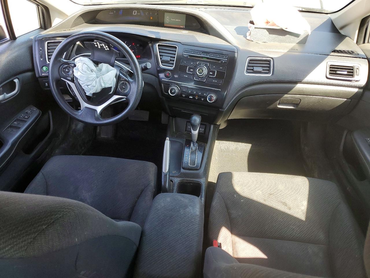 2013 Honda Civic Lx Gray vin: 19XFB2F55DE090813