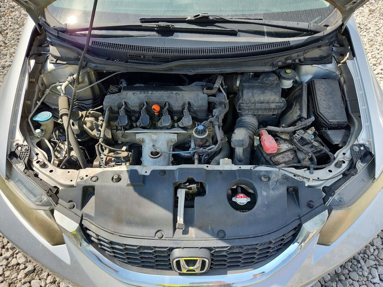 2013 Honda Civic Lx Серебряный vin: 19XFB2F55DE096286