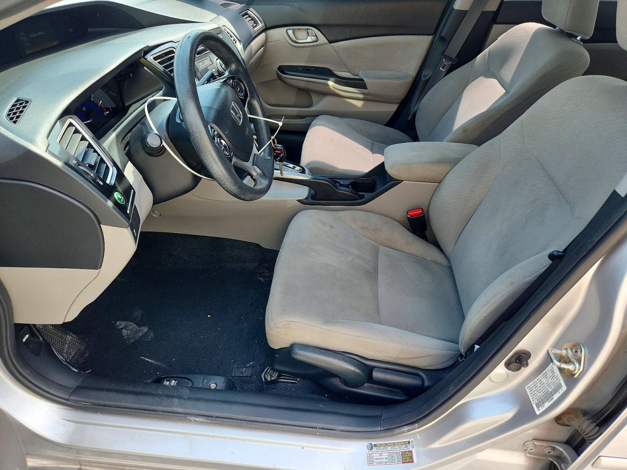 2013 Honda Civic Lx Серебряный vin: 19XFB2F55DE096286