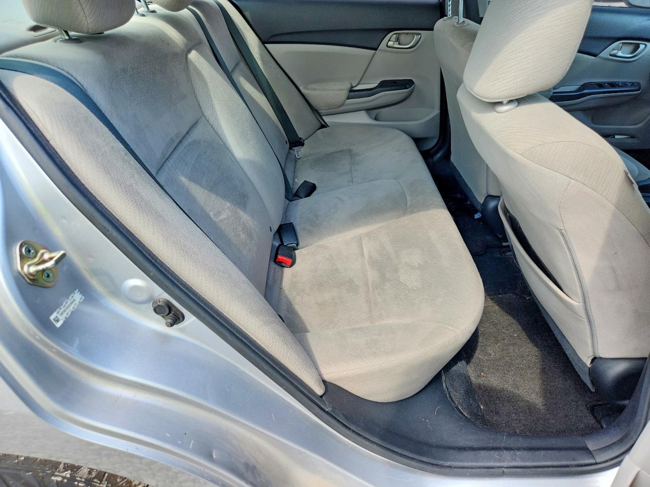 2013 Honda Civic Lx Серебряный vin: 19XFB2F55DE096286