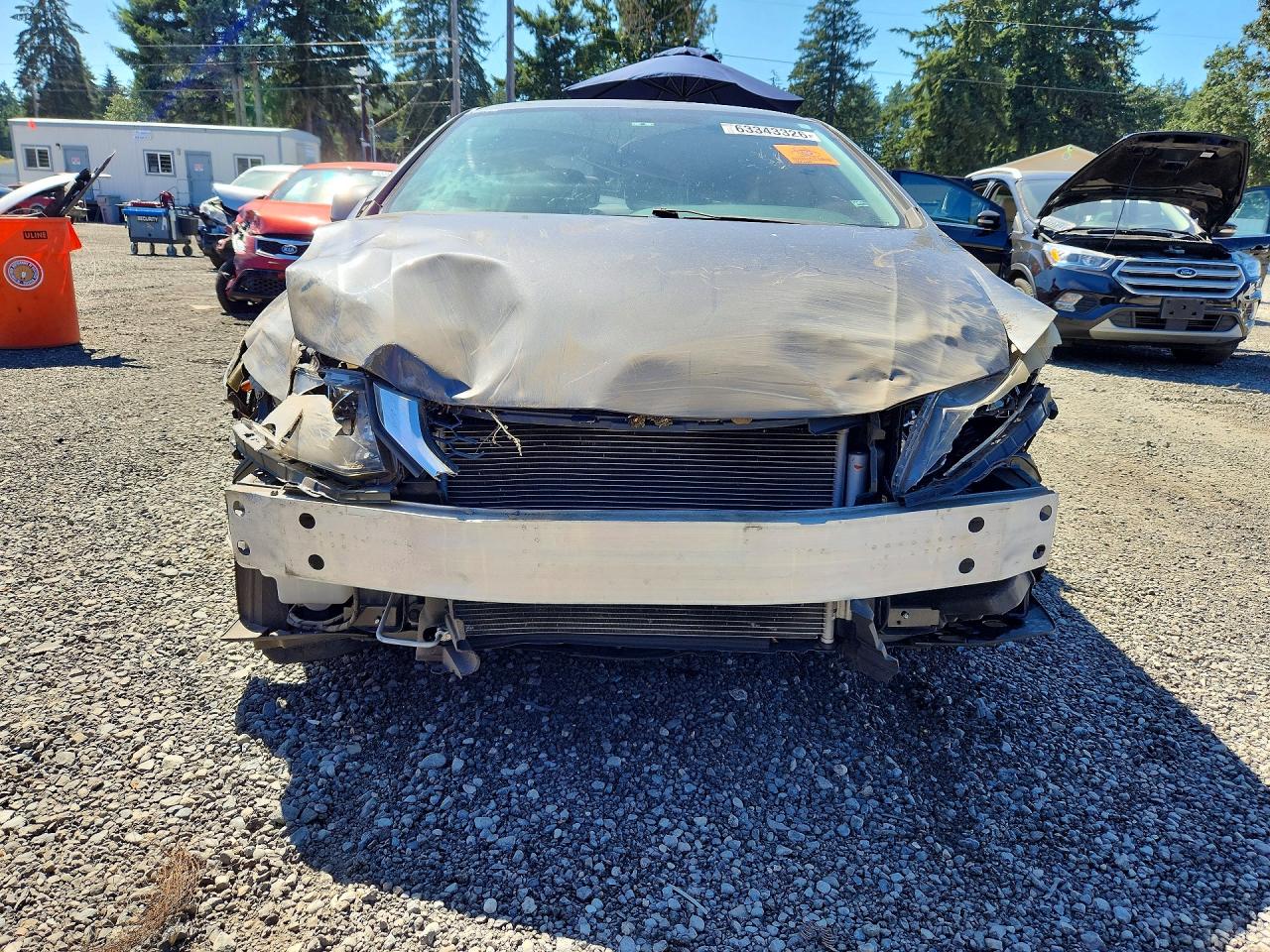 2013 Honda Civic Lx Gray vin: 19XFB2F55DE222453