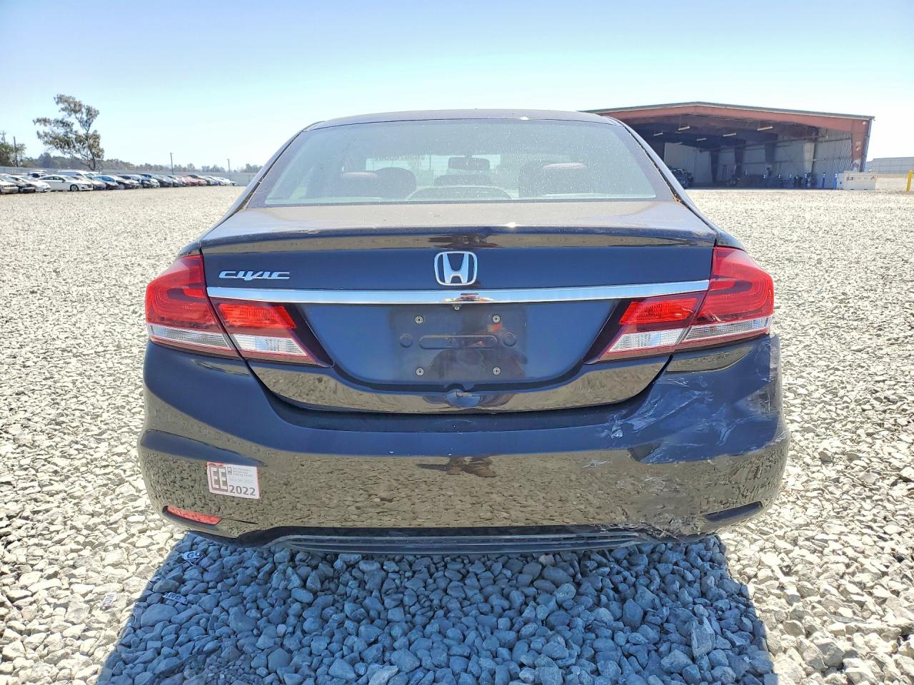 2013 Honda Civic Lx Brown vin: 19XFB2F55DE228446