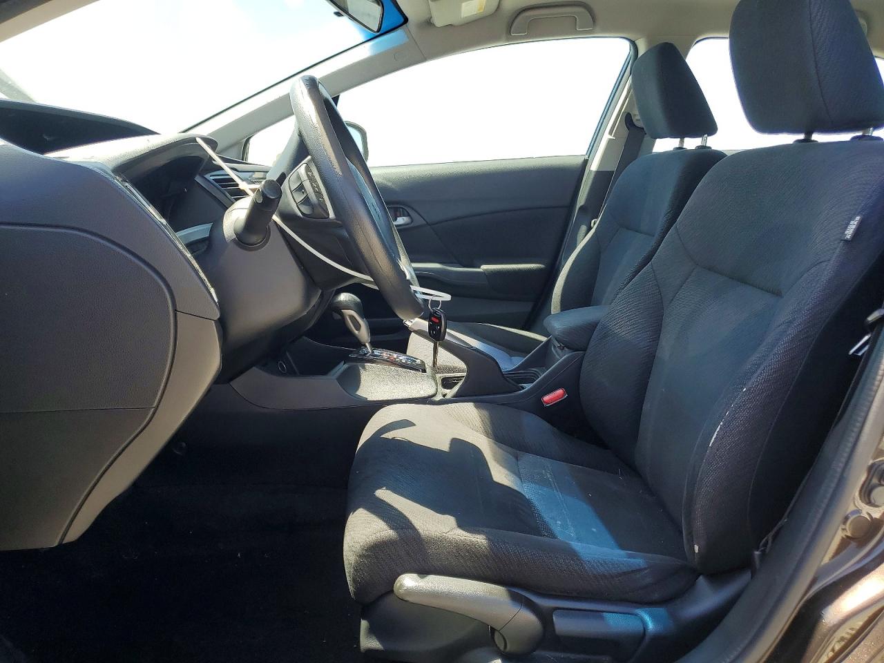 2013 Honda Civic Lx Brown vin: 19XFB2F55DE228446