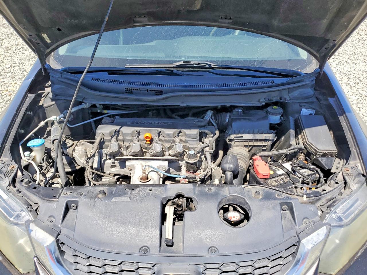 2013 Honda Civic Lx Brown vin: 19XFB2F55DE228446