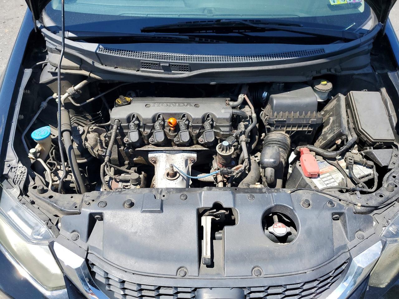 2013 Honda Civic Lx Black vin: 19XFB2F55DE242461