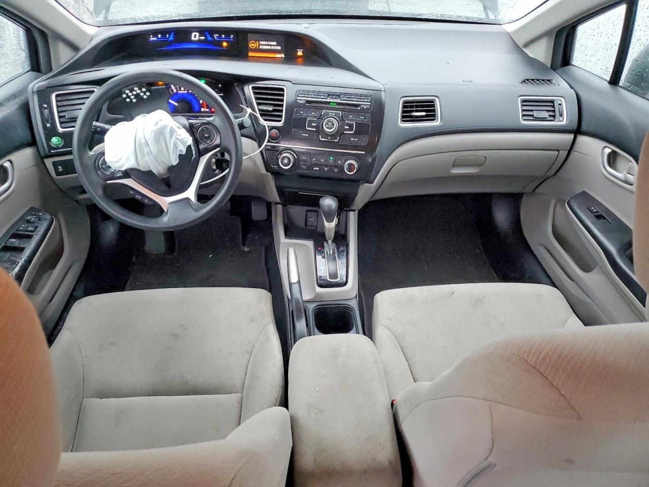 2013 Honda Civic Lx Black vin: 19XFB2F55DE246252