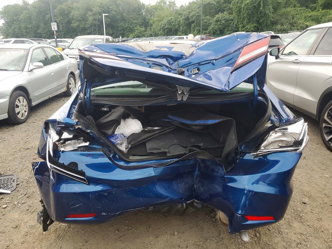 2013 Honda Civic Lx Blue vin: 19XFB2F55DE257509