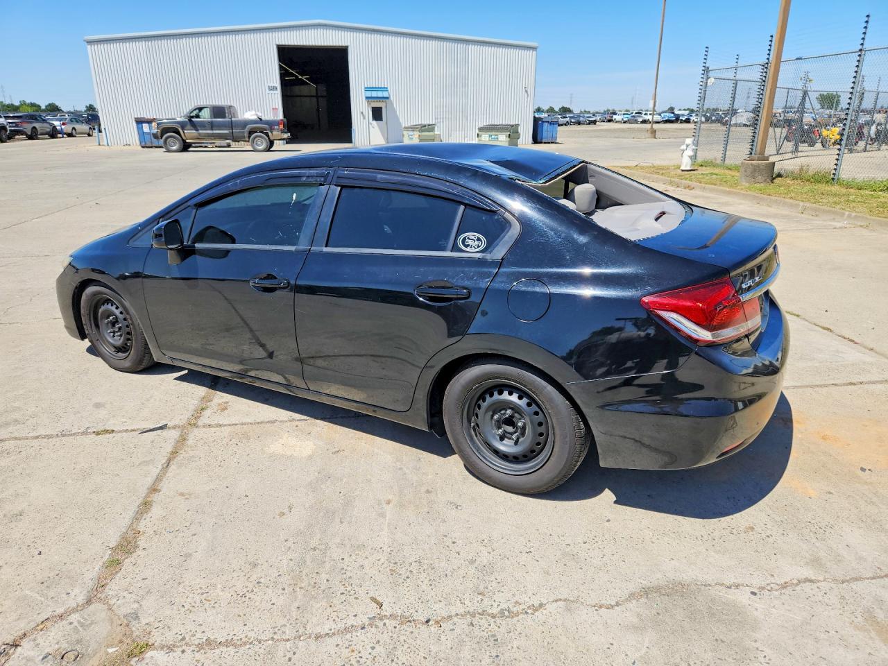 2013 Honda Civic Lx Черный vin: 19XFB2F55DE278683