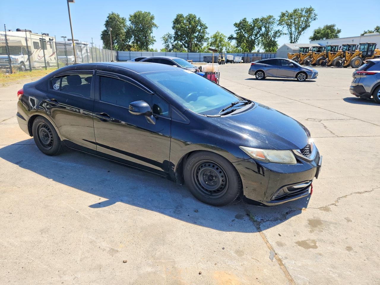 2013 Honda Civic Lx Черный vin: 19XFB2F55DE278683