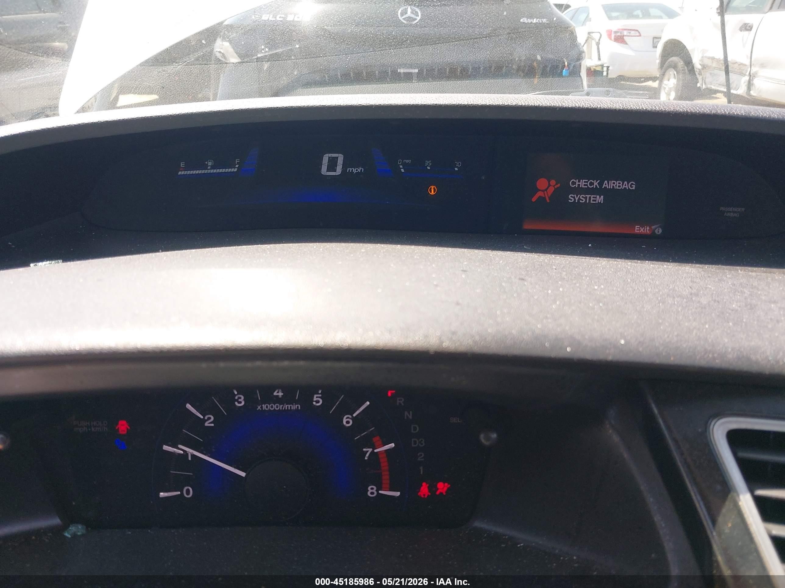 2013 Honda Civic Lx Silver vin: 19XFB2F55DE282734