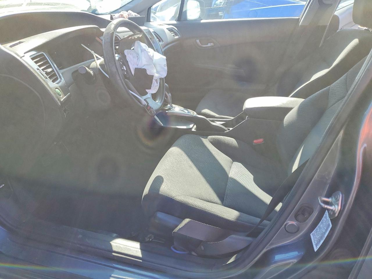 2013 Honda Civic Lx Gray vin: 19XFB2F55DE286640
