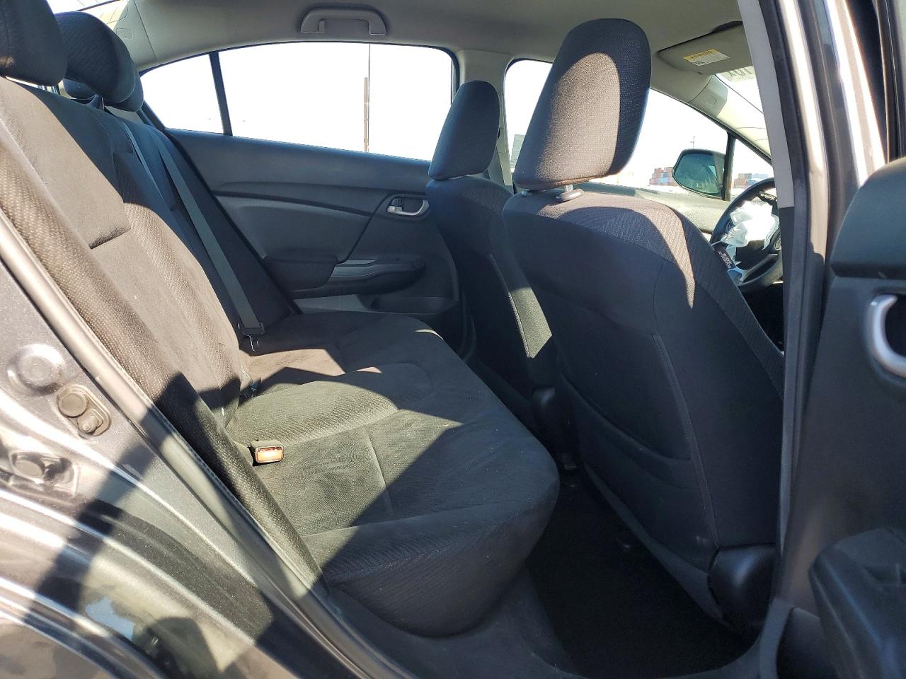 2013 Honda Civic Lx Gray vin: 19XFB2F55DE286640