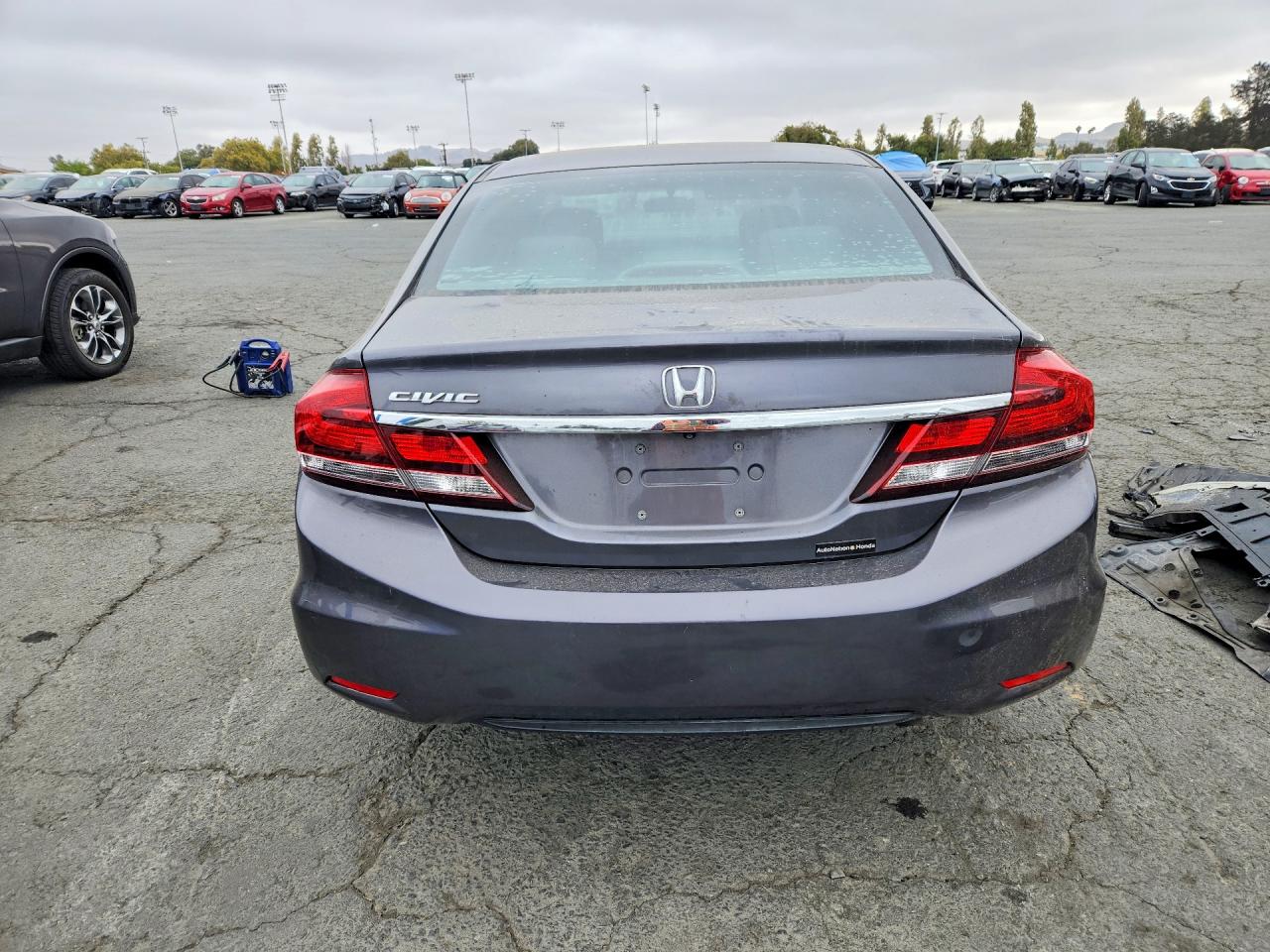 2014 Honda Civic Lx Charcoal vin: 19XFB2F55EE005759