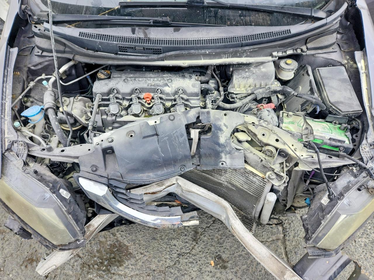 2014 Honda Civic Lx Charcoal vin: 19XFB2F55EE005759
