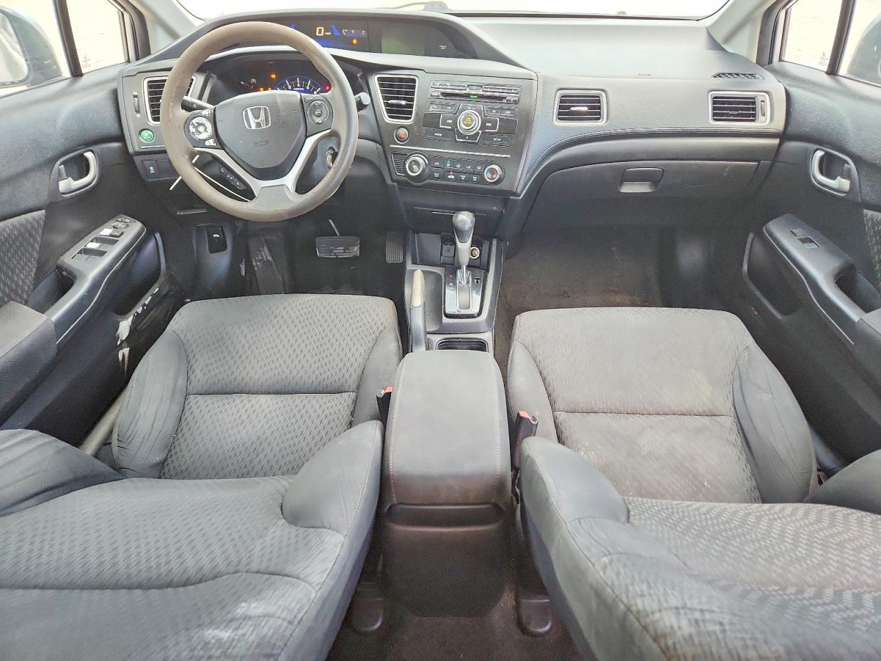 2014 Honda Civic Lx Silver vin: 19XFB2F55EE017183