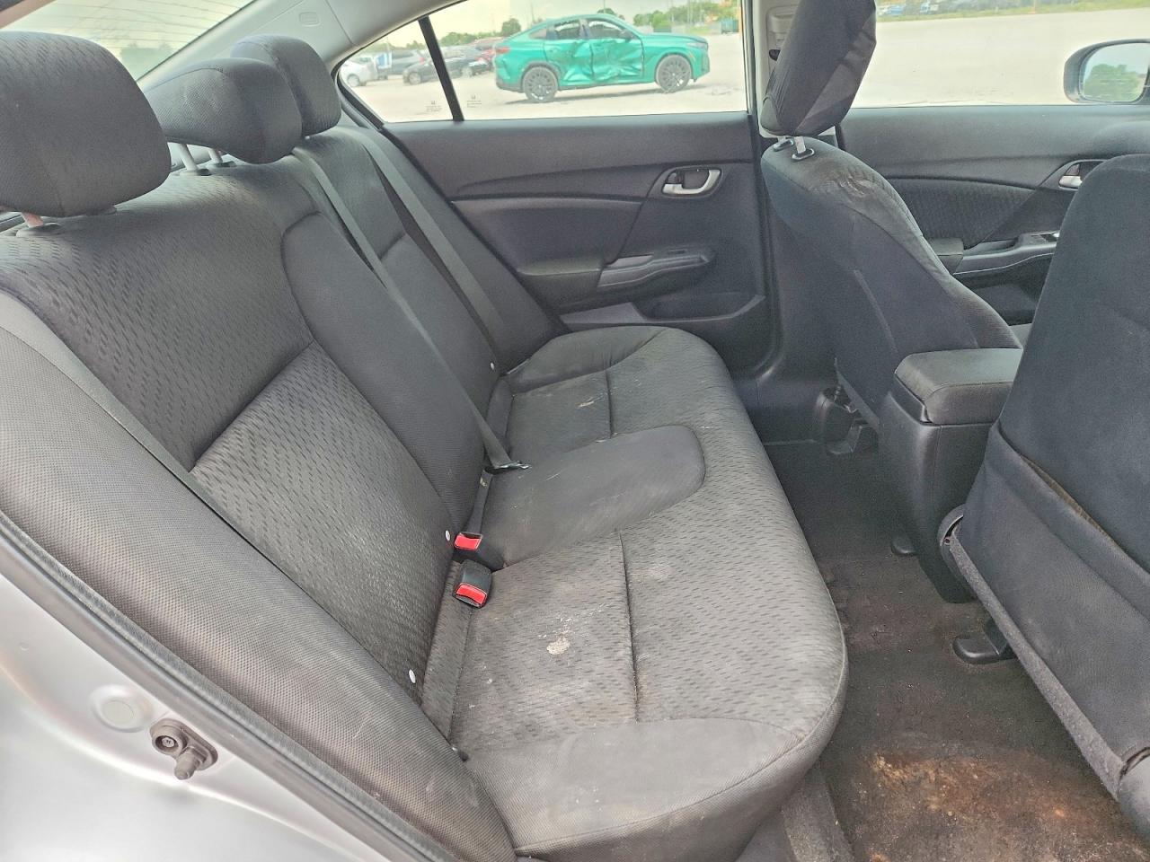2014 Honda Civic Lx Silver vin: 19XFB2F55EE017183