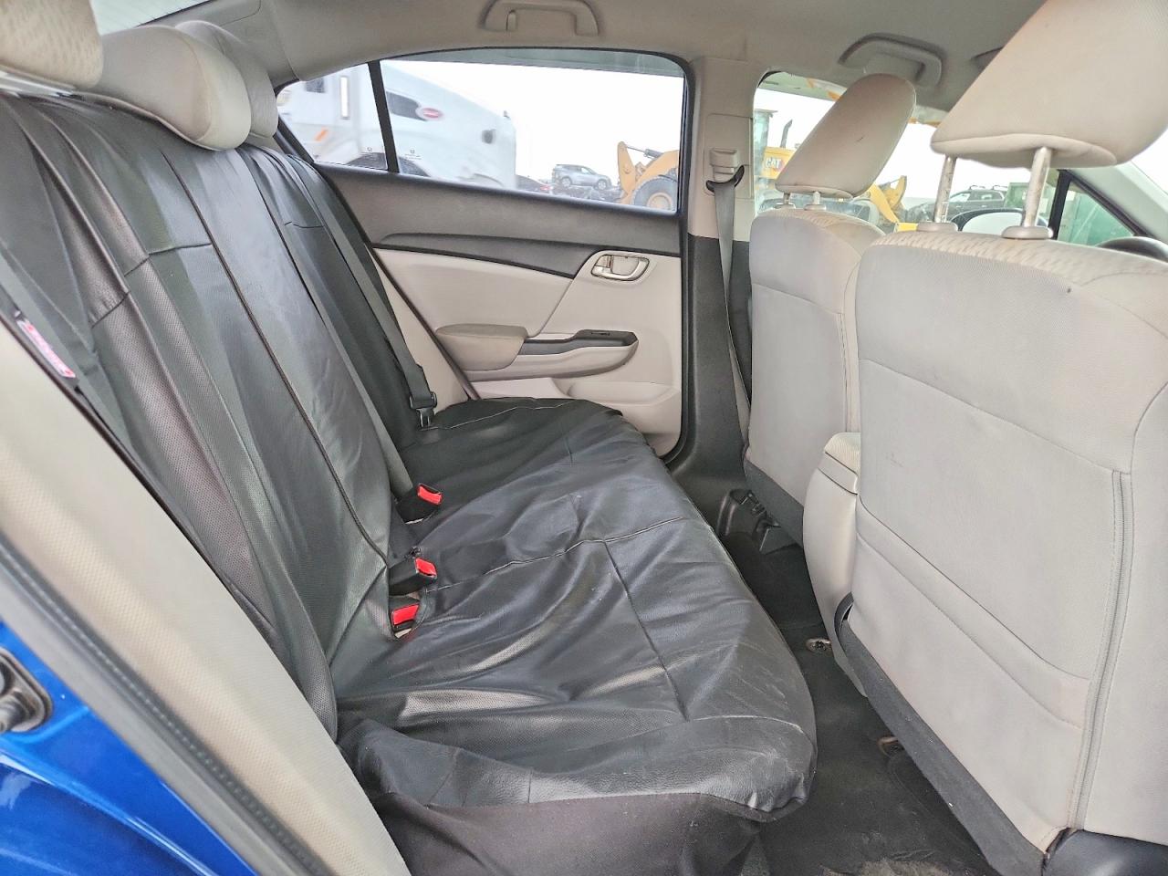 2014 Honda Civic Lx Blue vin: 19XFB2F55EE031357
